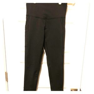 Black Compression Workout Leggings
